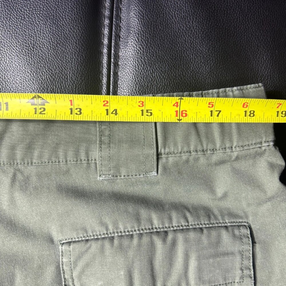 5.11 Tactical Series Mens Cargo Pants Green Flat Front Workwear XL‎ (39.5-43) - Picture 13 of 15